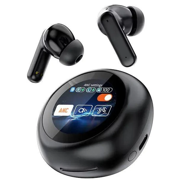 Generic YW13 Active Noise Cancelling Bluetooth Earbuds ANC Smart - Black by Generic - Refurbished - Excellent condition - US$36.45