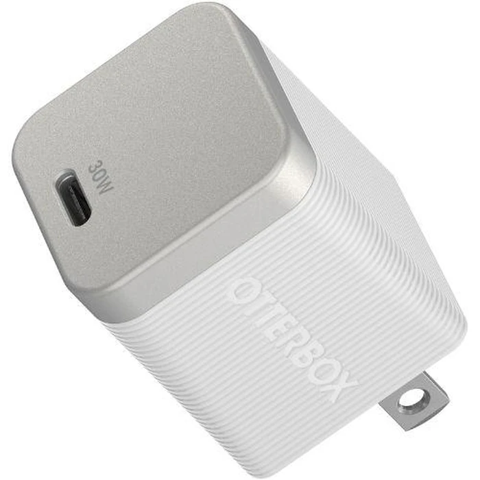 Otterbox Premium Pro Fast Charge USB-C Wall Charger - 30W - Lunar Light (White) by Otterbox - Image 1