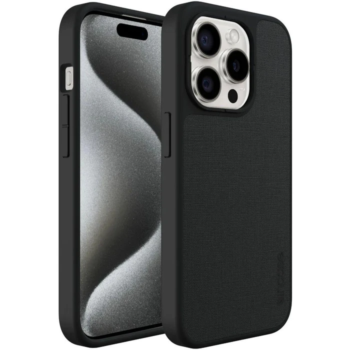 Incase Icon Phone Case with MagSafe for iPhone 15 Pro - Woolenex Graphite by Incase - Image 1