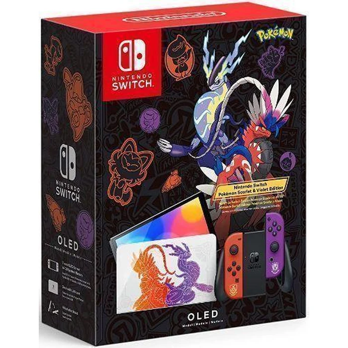 Nintendo Switch OLED Model Handheld Gaming Console - 64GB - Pokémon Scarlet & Violet Edition by Nintendo - Image 1