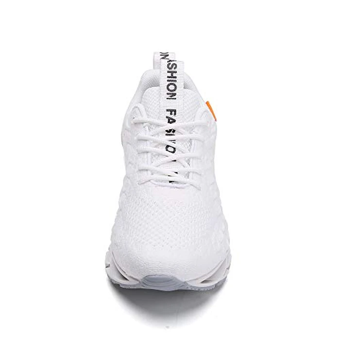 SKDOIUL Running Walking Shoes for Men mesh Breathable Comfort Athletic Sport Fashion Sneakers Man Runner Jogging Shoes Youth Boys Tennis Size 7 All White by SKDOIUL - Image 5