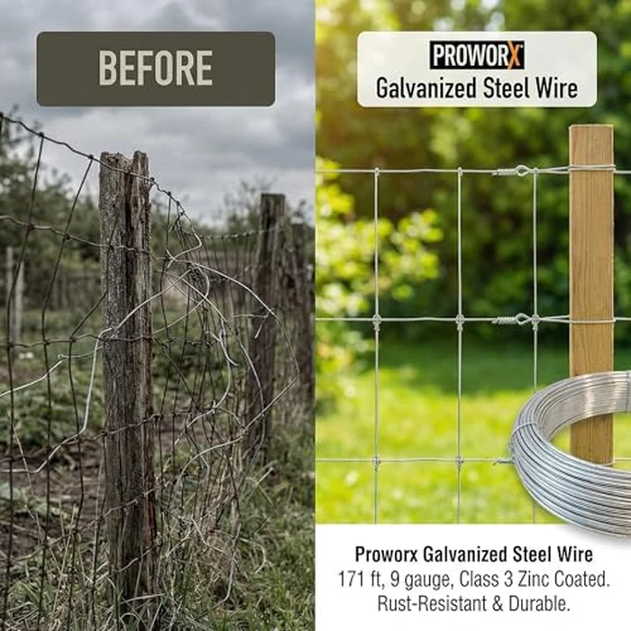 American Posts 171 ft. L Galvanized Steel 9 Ga. Wire by American Posts - Image 3