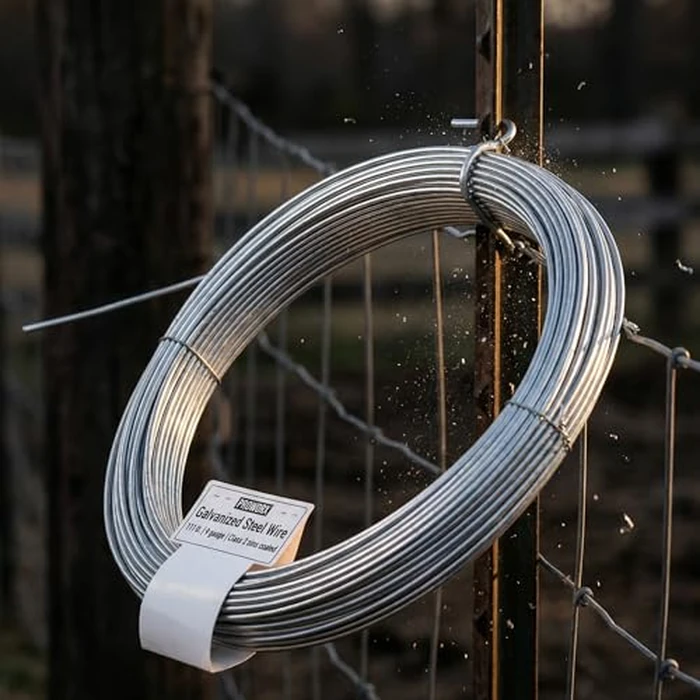 American Posts 171 ft. L Galvanized Steel 9 Ga. Wire by American Posts - Image 4