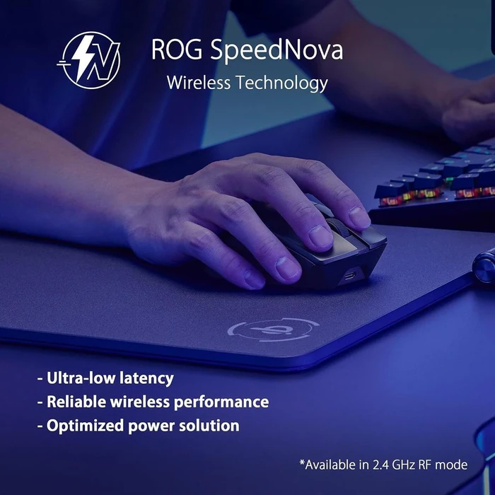 ASUS ROG Gladius III Wireless AimPoint Gaming Mouse - Black by Asus - Image 3