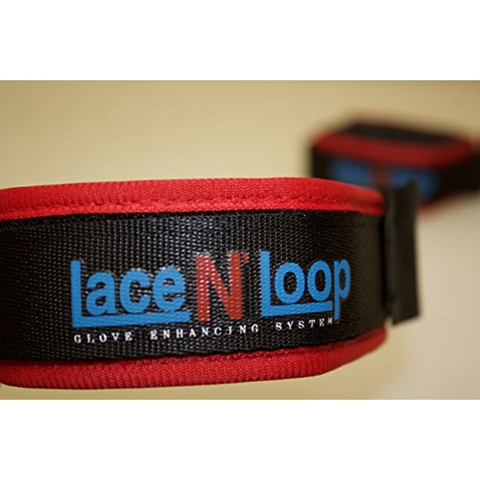 Lace N Loop Straps (Pair) (Red & Black) by Lace N Loop - Image 3