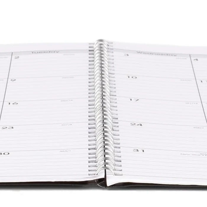 AT-A-GLANCE Planner 2026-2027 Weekly & Monthly Academic 12-Month July-June Quarter-Hourly Appointment Book, 8-1/2" x 11", DayMinder, Charcoal (AYC52045) by AT-A-GLANCE - Image 7