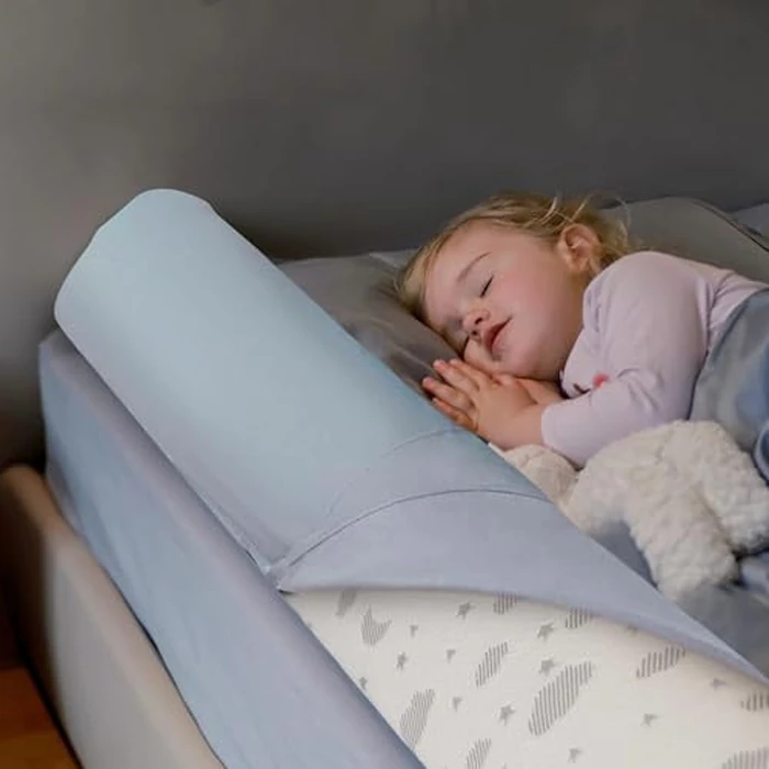 ComfyBumpy Bed Bumper for Toddlers 52" x 5" - Foam Rail Guard with Non-Slip Stability | Safer & More Secure Convex Design | Fits Twin, Full, Queen & King Mattresses by ComfyBumpy - Used - Very Good condition - CA$37.19