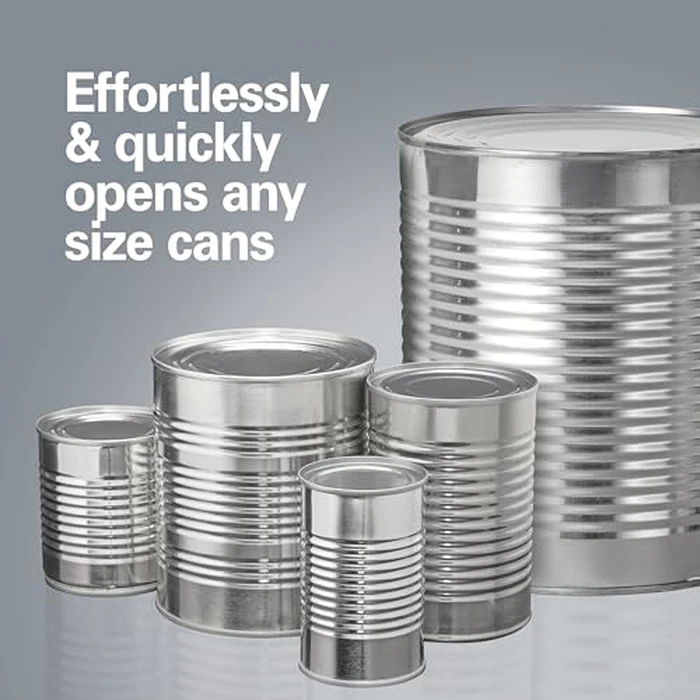 Hamilton Beach Walk 'n Cut Electric Can Opener for Kitchen, Use On Any Size, Automatic and Hand-Free, Cordless & Rechargeable, Easy Clean Removable Blade, Red (76506) by Hamilton Beach - Image 6