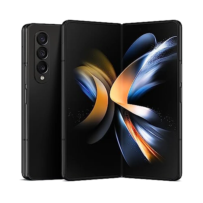 SAMSUNG Galaxy Z Fold 4 Cell Phone, Factory Unlocked Android Smartphone, 512GB, Flex Mode, Hands Free Video, Multi Window View, Foldable Display, S Pen Compatible, US Version, 2022, Phantom Black by Samsung - Used - Acceptable condition - US$699.95