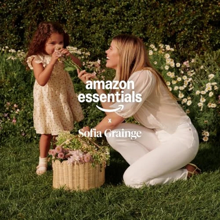 Amazon Essentials Baby Girls' Baby Girls' and Toddlers Woven Casual Dress, White, 24 Months by Amazon Essentials - Image 2