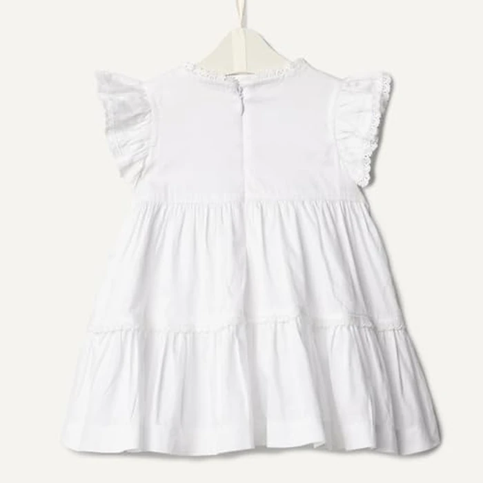 Amazon Essentials Baby Girls' Baby Girls' and Toddlers Woven Casual Dress, White, 24 Months by Amazon Essentials - Image 6