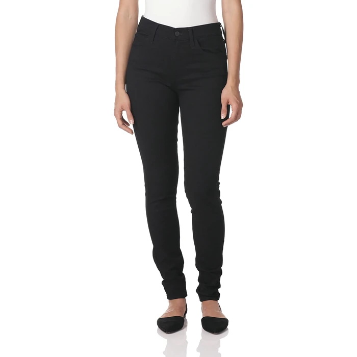 Levi's Women's 720 High Rise Super Skinny Jeans Pants, -Blackest Night, 27 (US 4) S by Levi's - Used - Like New condition - US$30.39
