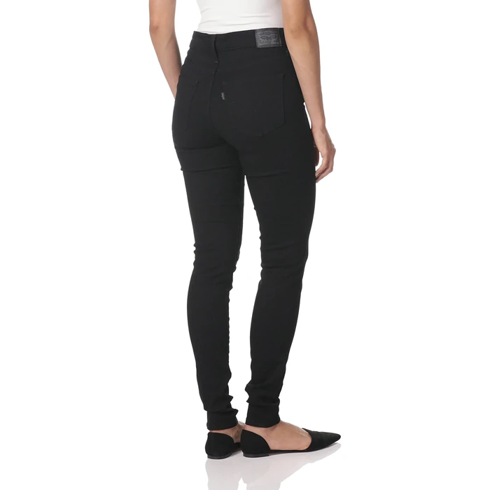 Levi's Women's 720 High Rise Super Skinny Jeans Pants, -Blackest Night, 27 (US 4) S by Levi's - Image 3