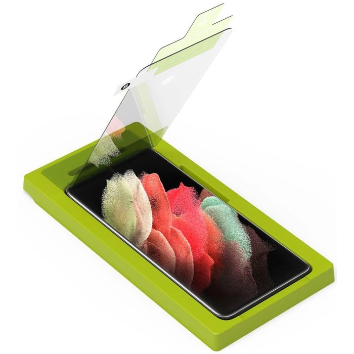 PureGear High-Definition Tempered Glass Screen Protector for Galaxy S21 Ultra 5G - Clear by PureGear - Image 3