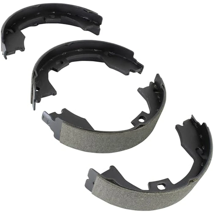 QUALITY-BUILT Rear Parking Brake Shoes, FPS854, Compatible with 2004-2024 Dodge/Ford/IC Corporation/Ram (2500,3500,4000,AC Commercial Bus,AE School Bus,E-150,E-150 Econoline,E-250,E-350 Club Wagon) by Quality-Built - Image 1
