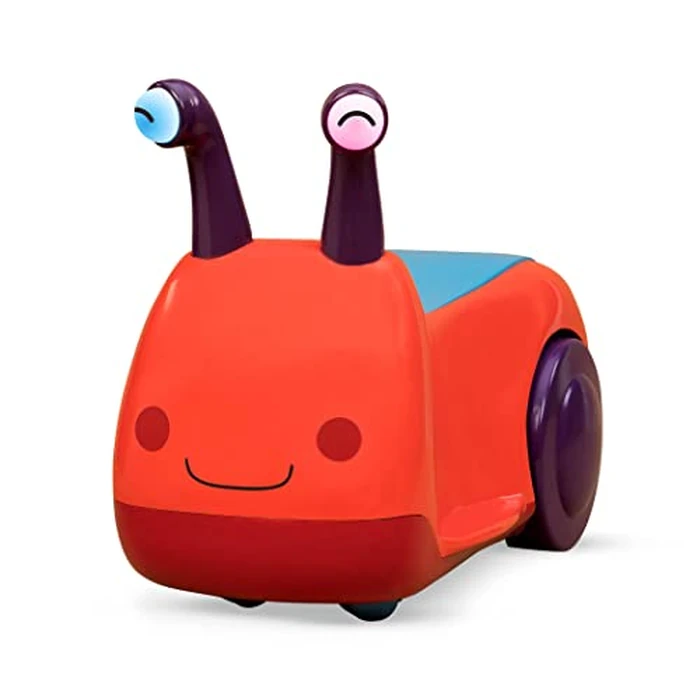 B. toys - Ride - On Snail Toy with Lights & Sounds - Buggly - Wuggly Ride - On - Fun Animal Friend with Seat & Storage - Ideal for Toddlers - 12+ Months by B. toys - Used - Good condition - CA$46.19
