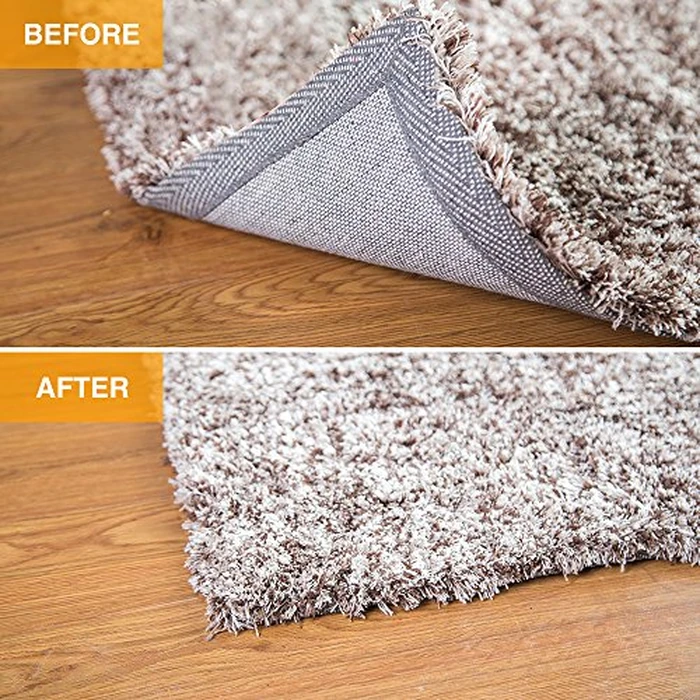 Home Techpro Vacuum Tech Rug Pad Gripper for Hardwood Floors No Damage, New Materials to Non Slip Rug Pads, Under Rug Carpet Tape : Keep Your Rug in Place & Make Corner Flat by Home Techpro - Image 4