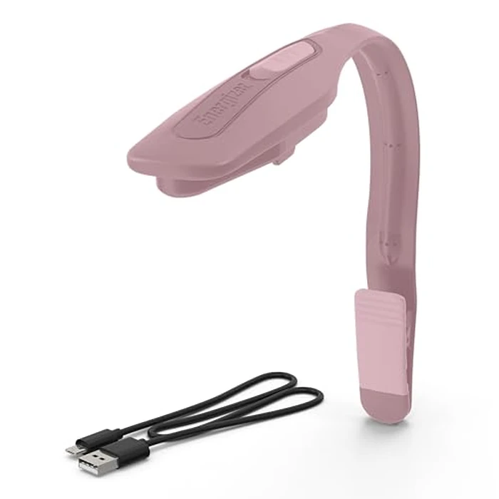 Energizer Flex-R LED Rechargeable Book Light for Reading in Bed, Reading Light with Warm LED Color, Long-Lasting and Lightweight, Pink by Energizer - Used - Like New condition - US$10.35