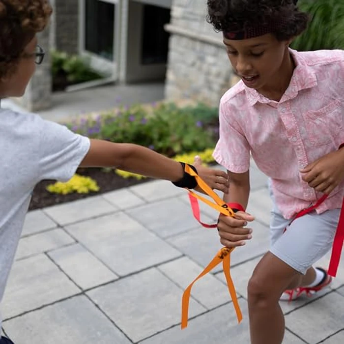 Fat Brain Toys Ribbon Ninja Game - Active Ribbon-Snatching Indoor or Outdoor Ninja Kids Toys for Kids & Teens by Fat Brain Toys - Image 7