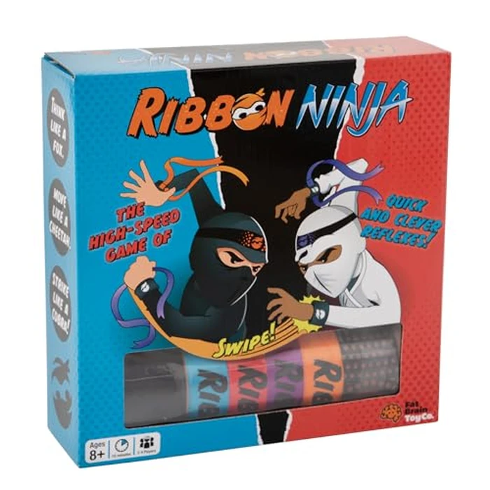 Fat Brain Toys Ribbon Ninja Game - Active Ribbon-Snatching Indoor or Outdoor Ninja Kids Toys for Kids & Teens by Fat Brain Toys - Image 9