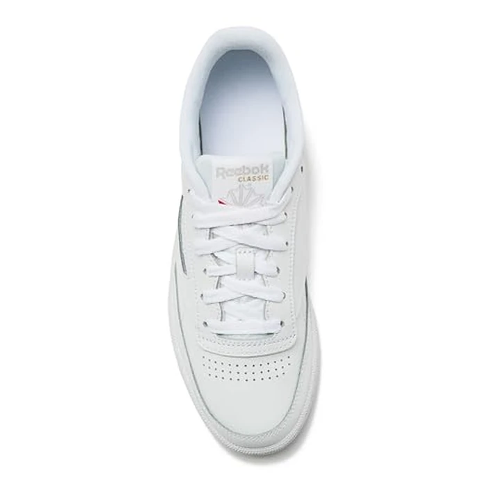 Reebok Classics Women's Club C 85, White/Light Grey, 5.5 M US by Reebok - Image 4