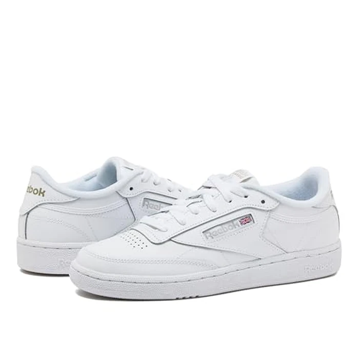 Reebok Classics Women's Club C 85, White/Light Grey, 5.5 M US by Reebok - Image 6