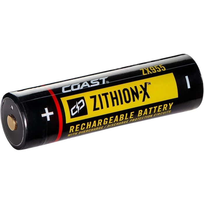 Coast ZX955 ZITHION-X Li-Ion Rechargeable Battery - Black by Coast - Image 1