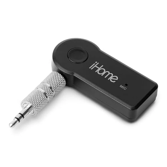 iHome 3.5mm Audio Receiver with Built-in Mic, Wireless Music Streaming, Compact Design by iHome - Used - Like New condition