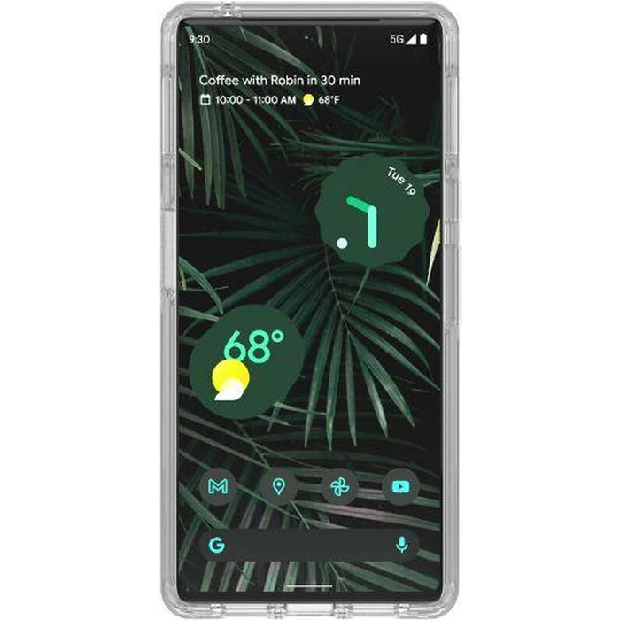Otterbox Symmetry Series Clear Antimicrobial Phone Case for Google Pixel 6 Pro - Clear by Otterbox - Image 2