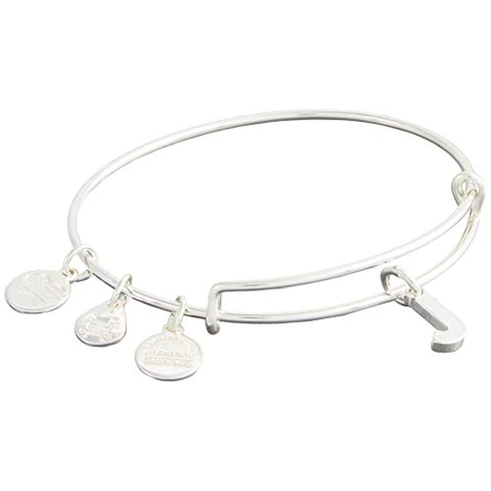 Alex and Ani Initial J Charm Bangle by Alex and Ani - Used - Like New condition - US$11.88