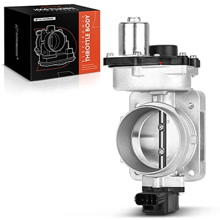 A-Premium Electronic Throttle Body Compatible with Ford, Lincoln & Mercury - Crown Victoria, E-150 E250 E350 Super Duty, Explorer, F150, Taurus, Mustang, MKT, Grand Marquis - # 3L5Z9E926AA, 9W7Z9E926A by A-Premium - Used - Acceptable condition