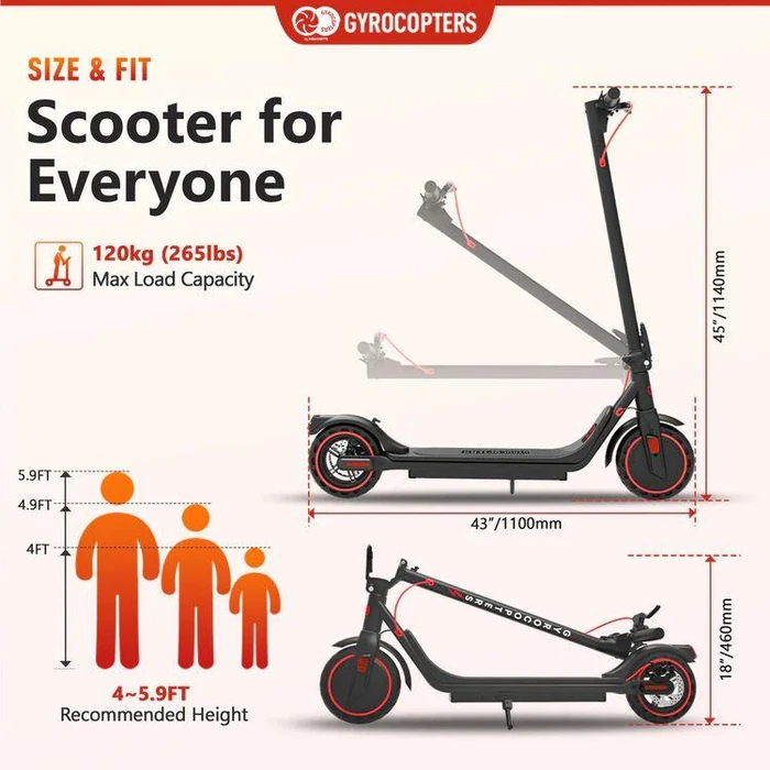 Gyrocopters Flash 6.0 Electric Scooter - Black by Gyrocopters - Image 4