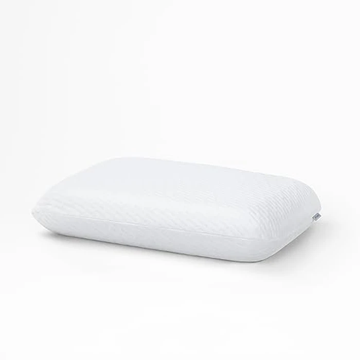 Tuft & Needle Premium Pillow, Standard Size with T&N Adaptive Foam, Sleeps Cooler & More Supportive Than Memory Foam Pillows, CertiPUR-US and Greenguard Gold Certified, 3-Year True Warranty,White by Tuft & Needle - Used - Very Good condition - US$63.90
