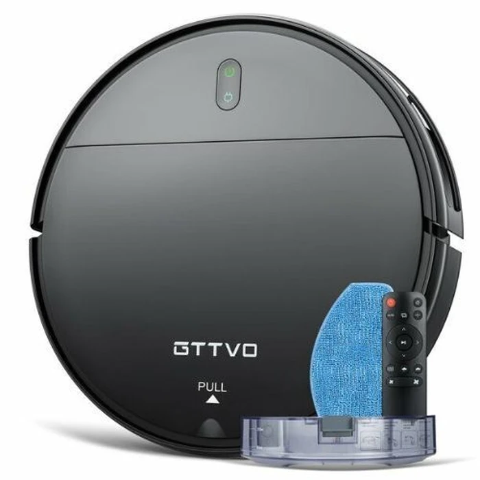 GTTVO BR150 2-in-1 Robot Vacuum & Mop Cleaner - Black by GTTVO - Refurbished - Excellent condition