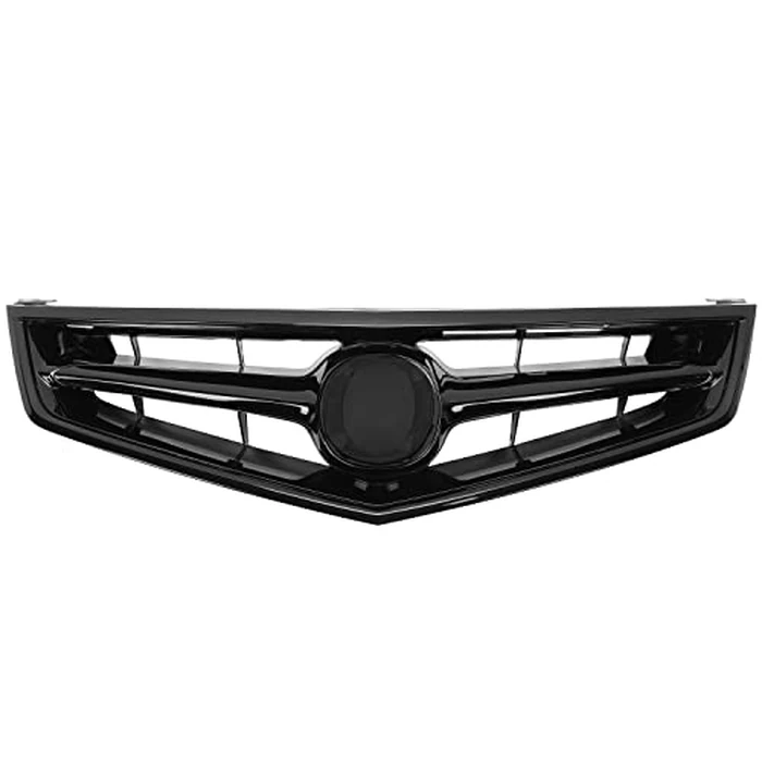 ECOTRIC Front Grille Bumper Compatible with 2006-2008 Honda Acura TSX w/o Emblem Replacement for #AC1200112 71121SECA02ZA 71122SECA02 Black by ECOTRIC - Image 3