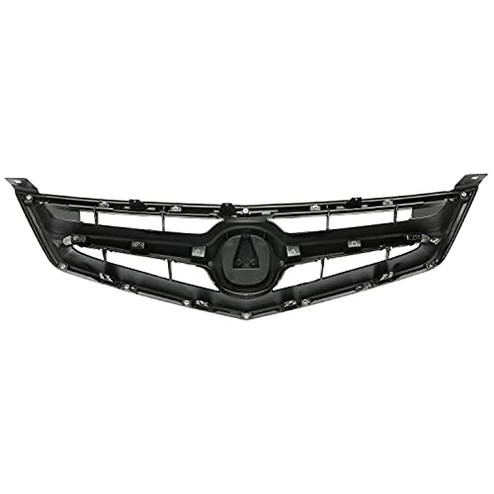 ECOTRIC Front Grille Bumper Compatible with 2006-2008 Honda Acura TSX w/o Emblem Replacement for #AC1200112 71121SECA02ZA 71122SECA02 Black by ECOTRIC - Image 8