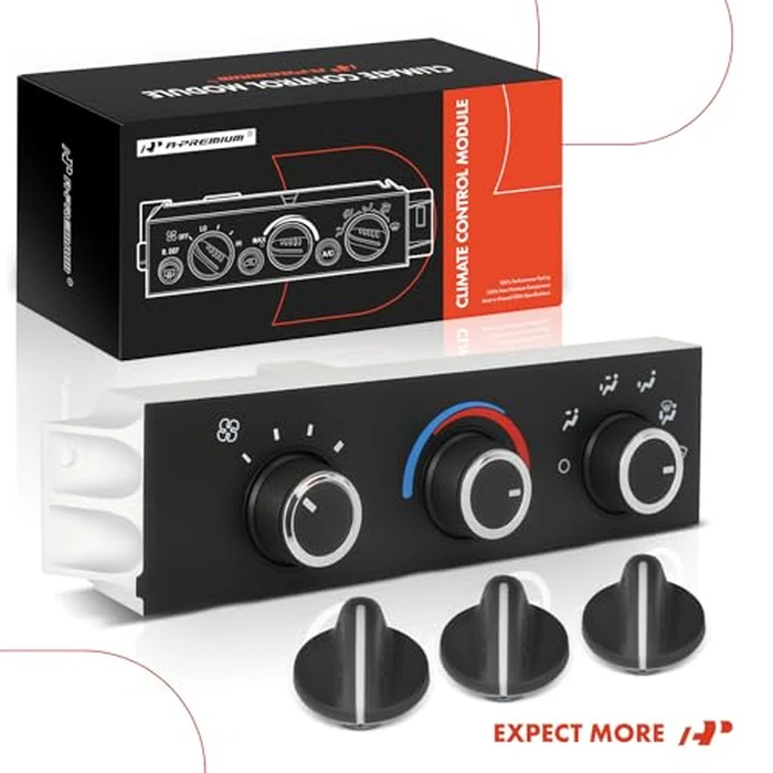 A-Premium A/C Heater Climate Control Panel Module Compatible with Chevrolet & GMC Vehicles - 2001-2014 Express Savana 1500, 2001-2024 Express Savana 2500 3500, 2022-2024 Express Savana 4500 by A-premium - Image 9