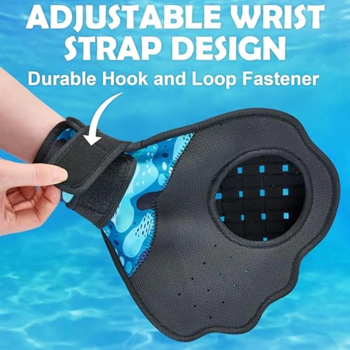 TTQ Water Baseball Ball and Gloves Set for Pool & Beach Games - Adjustable Ambidextrous Baseball-Style Mitts with Water Bouncing Ball for Summer Outdoor Water Sport by TTQ - Image 5