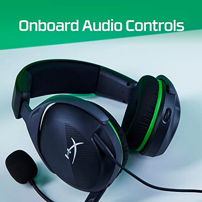 HyperX CloudX Stinger 2 Core - Gaming Headset for Xbox, Lightweight Over-Ear headsets with mic, Swivel-to-Mute Function, 40mm Drivers - Black by HyperX - Image 7