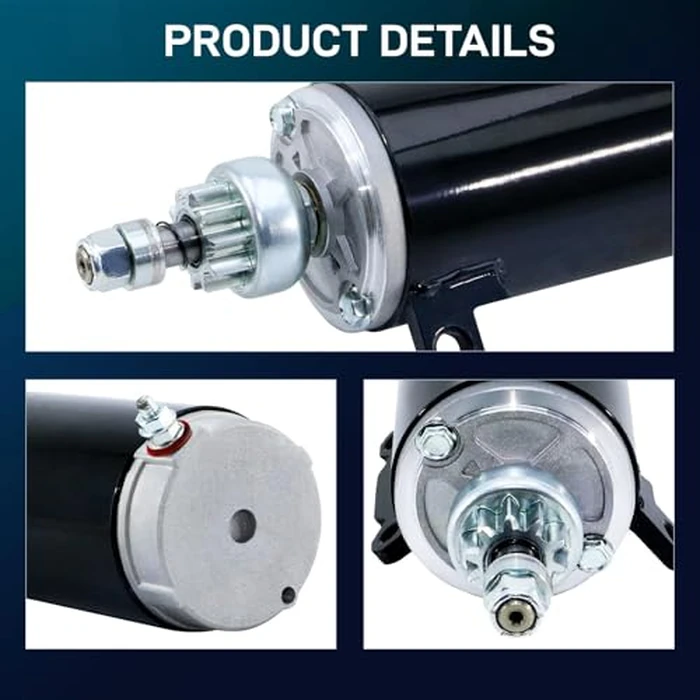 Marine Starter Replacement New 80HP-140HP for Evinrude E100 110 112 115 125 135 140 E85 88 90 Johnson 100 110 112 115 125 135 140 85 88 90 1969-1994 385529 386465 0139940-M030SM by BDELI - Image 6
