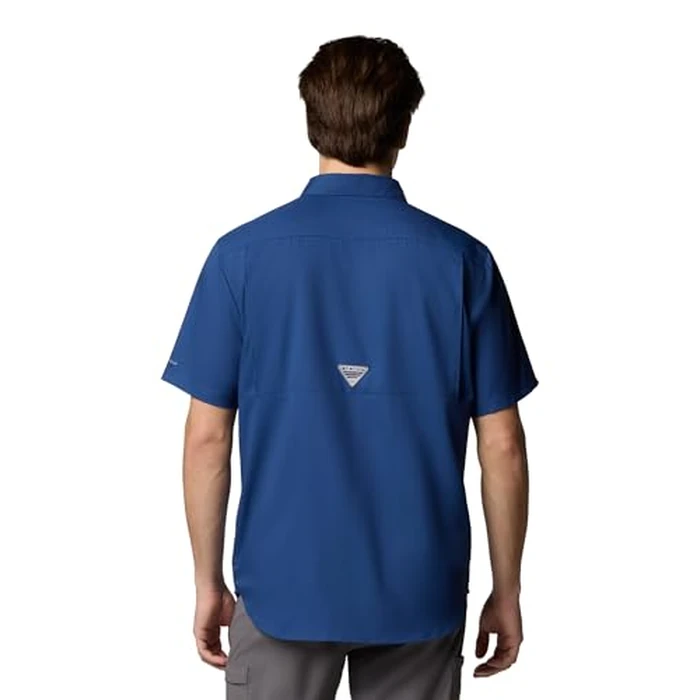 Columbia Mens Blood and Guts V Short Sleeve Shirt, Carbon, Large by Columbia - Image 2