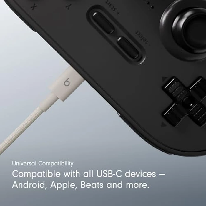 Beats USB-A to USB-C Woven Cable Fast Charging Durable and Tangle-Free Design Compatible Charger for Apple & Android Devices (1.5 m) - Surge Stone by Beats - Image 3