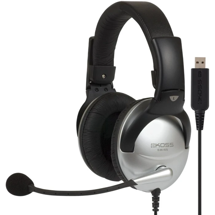 Koss SB45 Communication Stereo Headset - Grey by Koss - Image 3