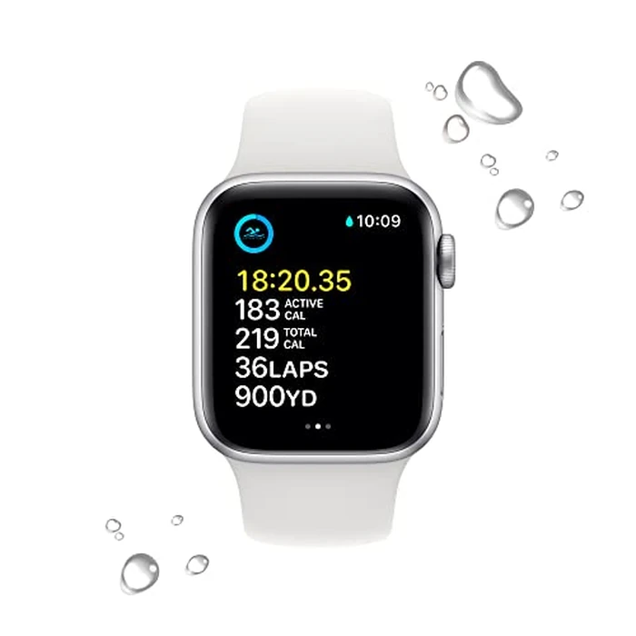 Apple Watch SE (2nd Gen) [GPS + Cellular 40mm] Smart Watch w/Silver Aluminum Case & White Sport Band - S/M. Fitness & Sleep Tracker, Crash Detection, Heart Rate Monitor, Water Resistant by Apple - Image 4