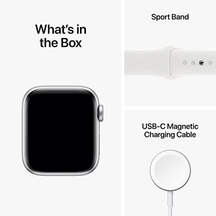 Apple Watch SE (2nd Gen) [GPS + Cellular 40mm] Smart Watch w/Silver Aluminum Case & White Sport Band - S/M. Fitness & Sleep Tracker, Crash Detection, Heart Rate Monitor, Water Resistant by Apple - Image 6