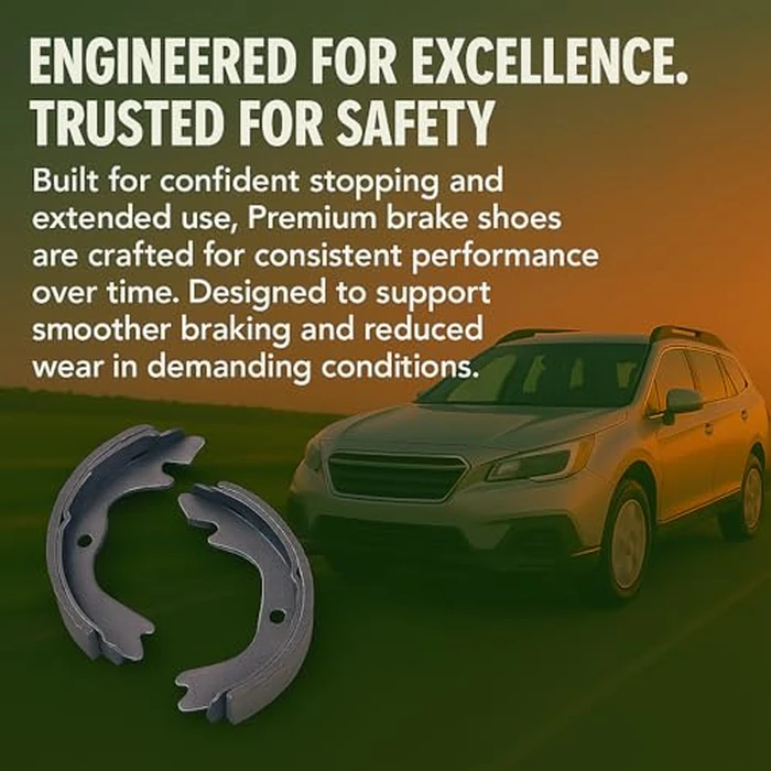 QUALITY-BUILT Rear Drum Brake Shoes, FS945, Compatible with 2008-2019 Scion/Toyota (Corolla,iQ,Prius C,xD) by Quality-Built - Image 6