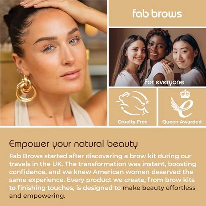 Soft Grip Eyebrow Trimmers | Brow Scissors for Women and Men | Precise & Sharp | Stainless Steel Tip Beauty Scissors | Eyebrow Grooming & Shaping | Brow Care | Eyelashes, Beard, & Nose Hair Trimmer by Fab Brows - Image 7