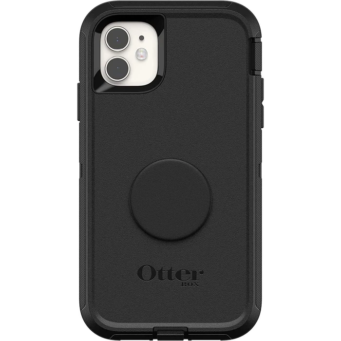 OtterBox Otter + Pop Defender Series Phone Case for iPhone 11 - Black by Otterbox - Image 2
