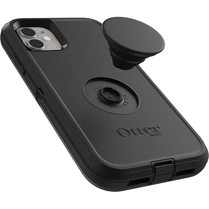 OtterBox Otter + Pop Defender Series Phone Case for iPhone 11 - Black by Otterbox - Image 5