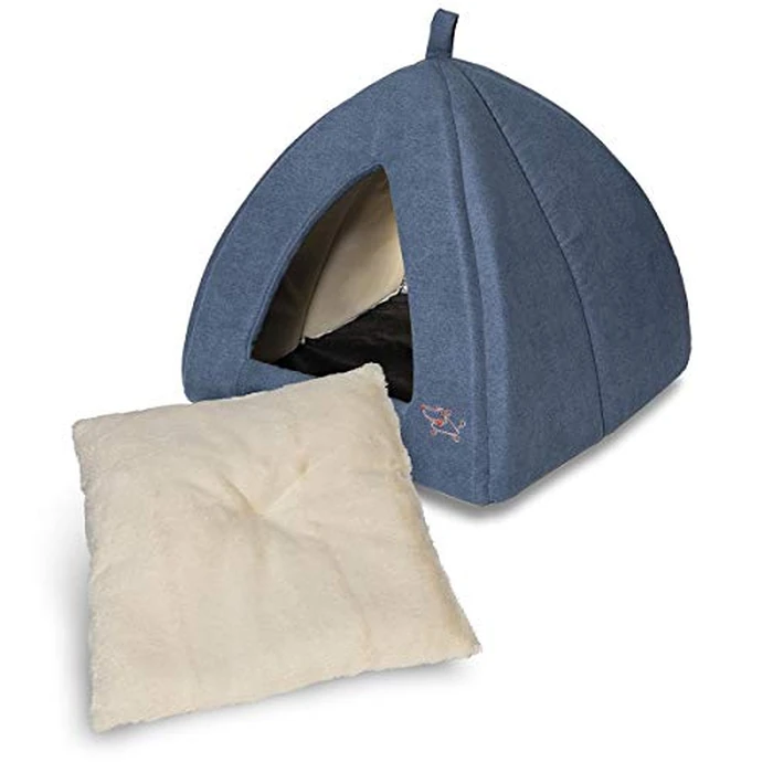 Best Pet Supplies Best Pet SuppliesPet Tent-Soft Bed for Dog & Cat, Inc, Inc. - Navy, 16" x H: 16" by Best Pet Supplies - Image 2